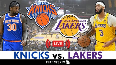 knicks vs|knicks vs lakers.